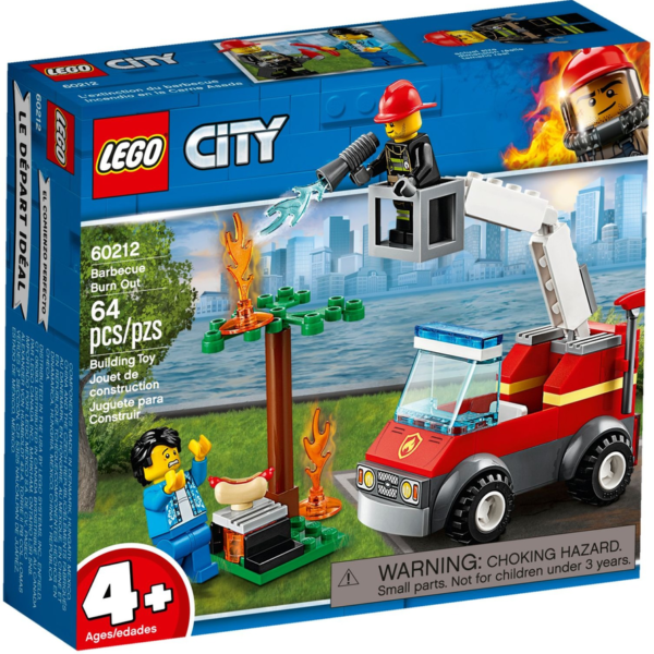 Lego City Barbecue in Fumo