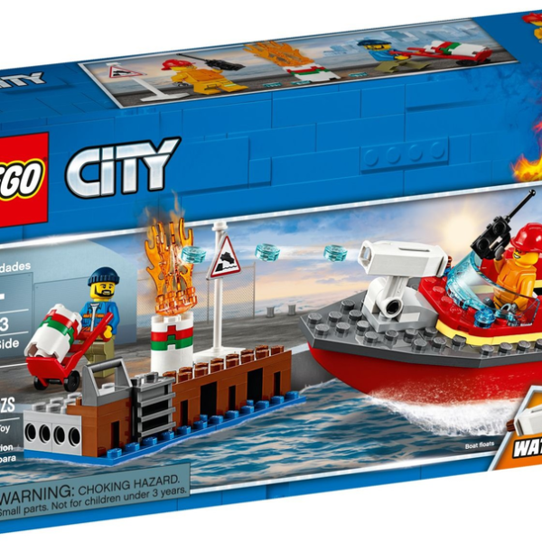 Lego City Incendio al Porto