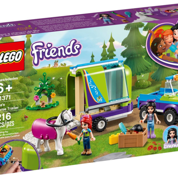 Lego Friends Il rimorchio dei cavalli di Mia