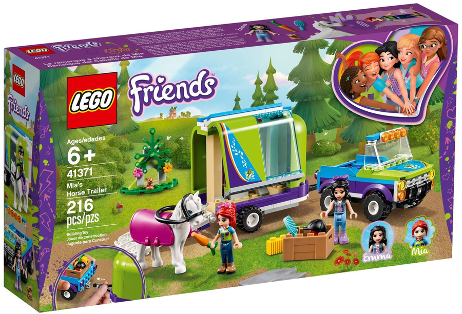 Lego Friends Il rimorchio dei cavalli di Mia