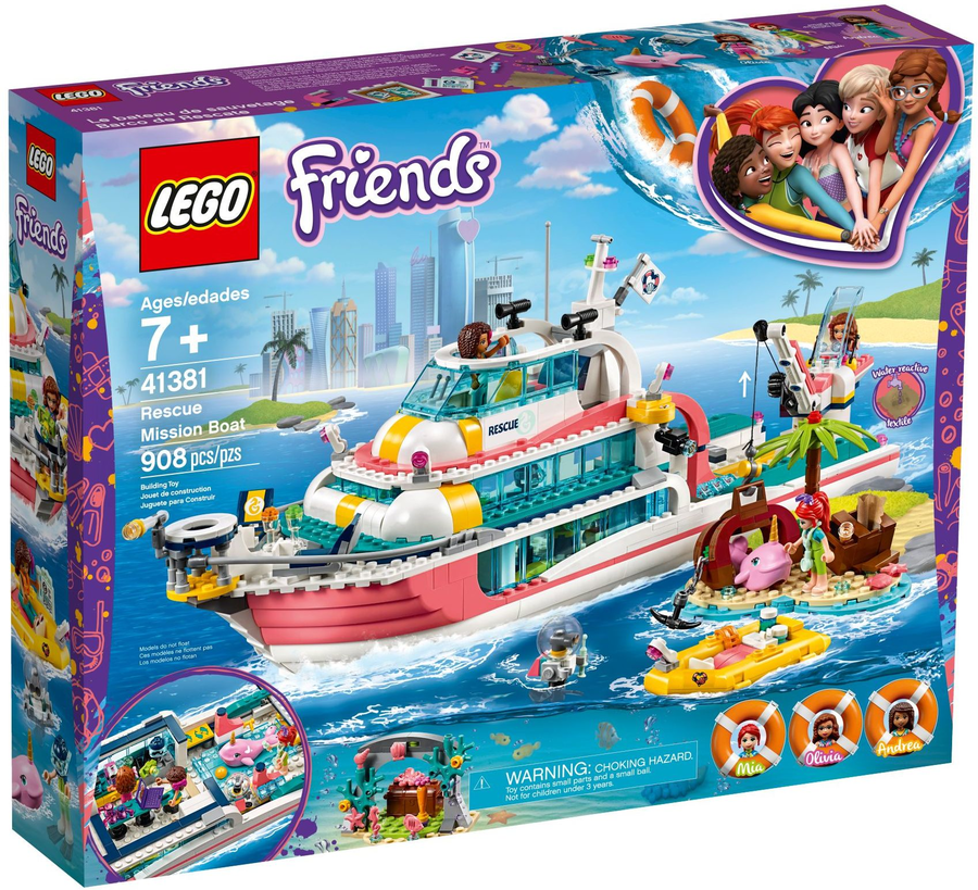 Lego Friends Motoscafo di salvataggio