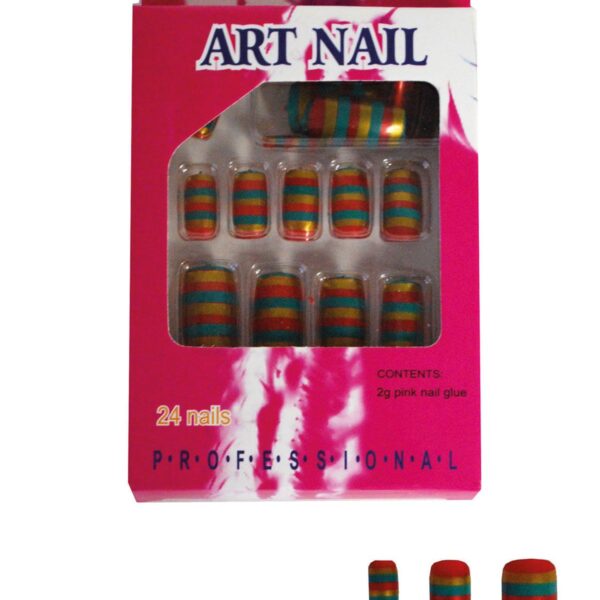 Unghie Finte Multicolor