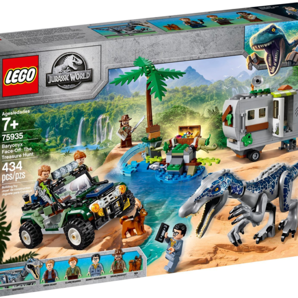 Lego Jurassic World Faccia a faccia con il Baryonyx caccia al tesoro