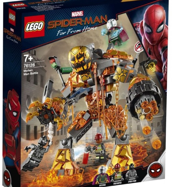 Lego Marvel Spider-Man Fair From Home La battaglia di Molten