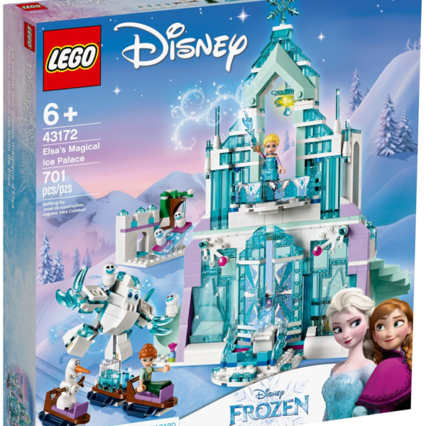 Lego Disney Princess Frozen Il magico castello di ghiaccio di Elsa