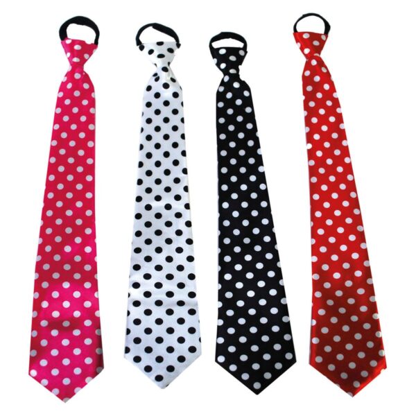 Cravatta a Pois Colori Assortiti