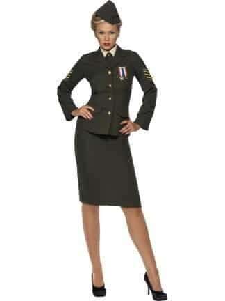 Costume da Soldatessa Ufficiale dell'Esercito