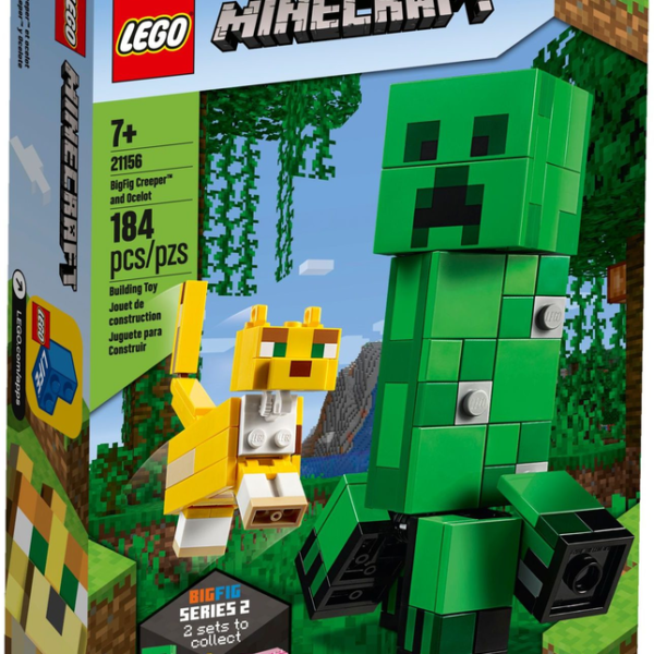 Lego Minecraft Maxi Figure Creeper e il Gattopardo