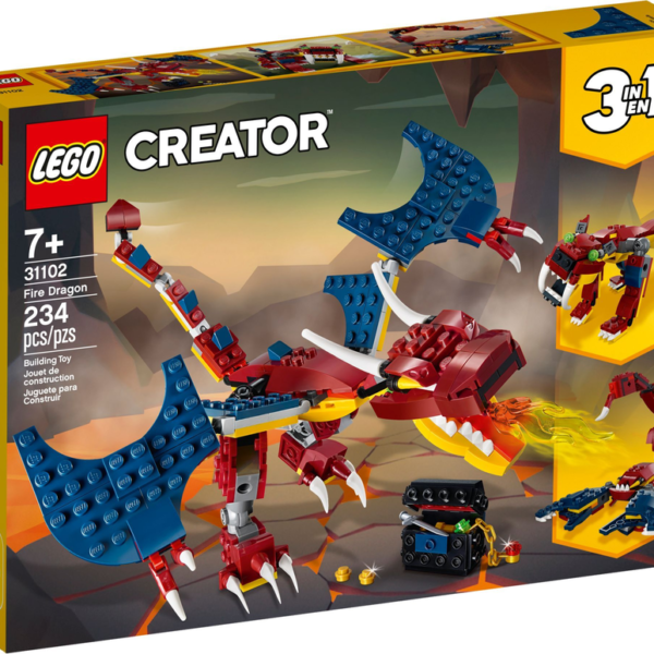 Lego Creator Drago del Fuoco