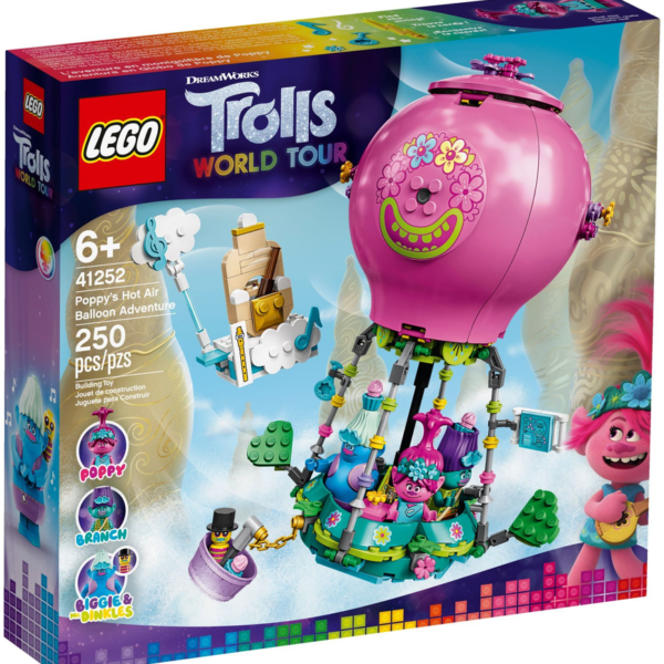 Lego Trolls Avventura in mongolfiera di Poppy