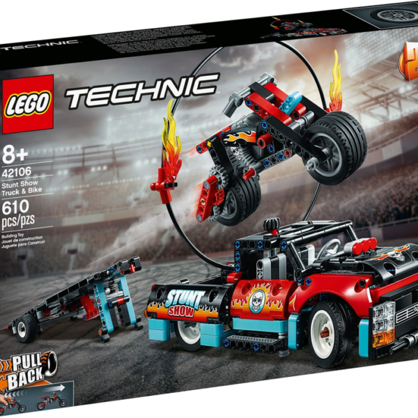 Lego Technic Truck e moto dello Stunt Show