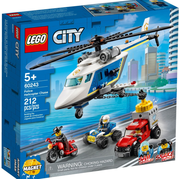 Lego City Inseguimento Sull'Elicottero della Polizia