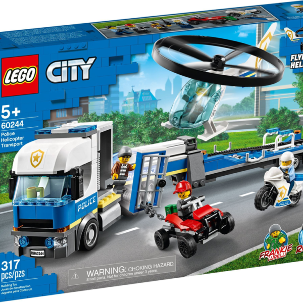 Lego City Trasportatore di Elicotteri della Polizia
