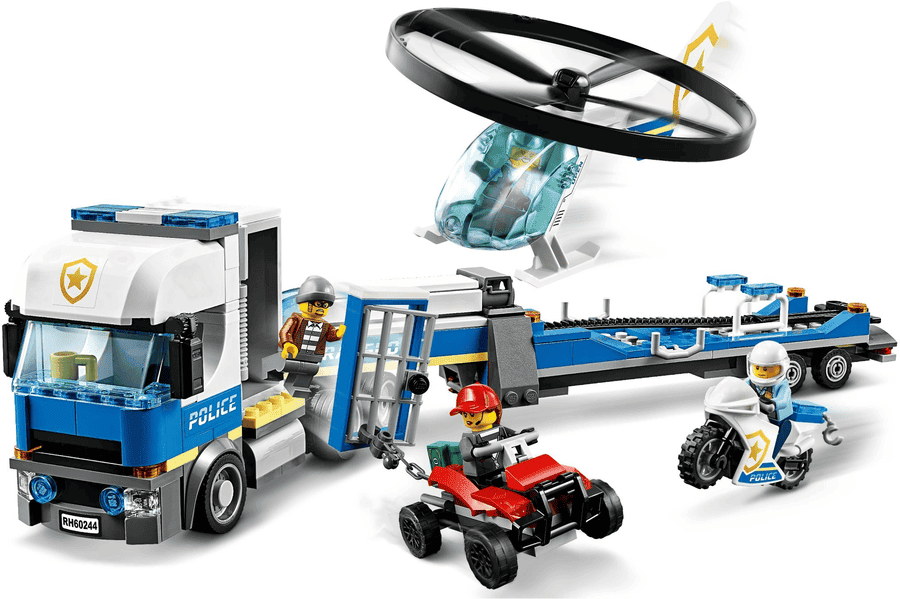 Lego City Trasportatore di Elicotteri della Polizia