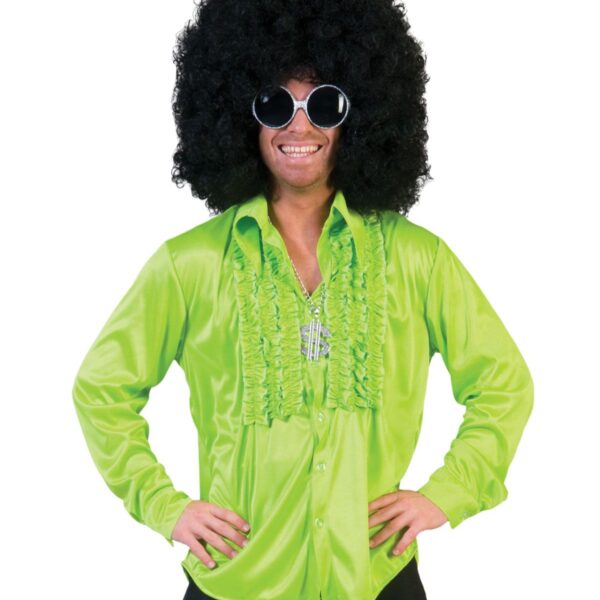 Camicia Verde Disco Anni '70
