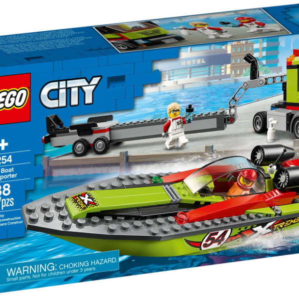 Lego City Trasportatore di Motoscafi