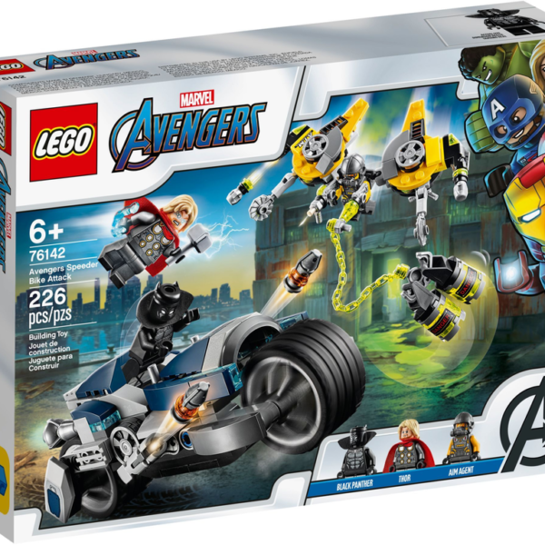 Lego Marvel Avenger - Attacco della Speeder Bike