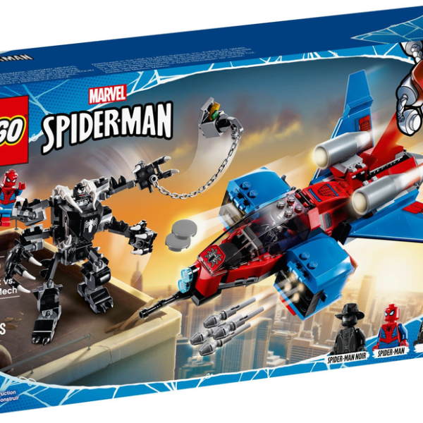 Lego Marvel Spiderman - SpiderJET vs. Mech Venom