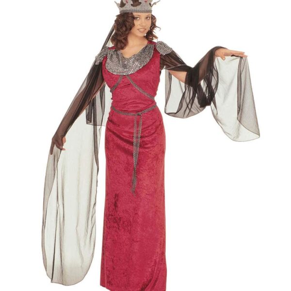 Costume da Regina Medievale Ginevra
