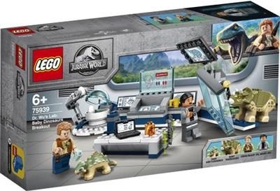Lego Jurassic World Il laboratorio del Dottor Wu: fuga dei baby dinosauri