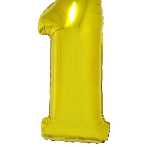 Numeri Giganti in Mylar Oro da 1 Metro