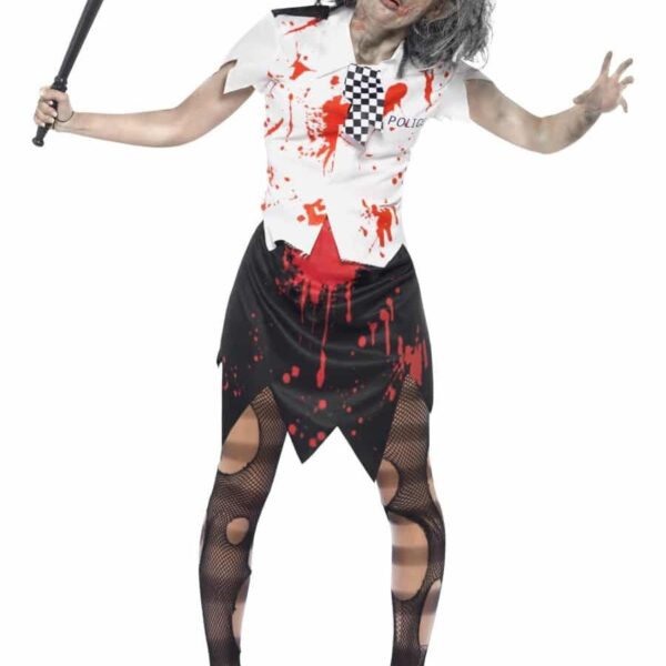 Costume da Poliziotta Zombie
