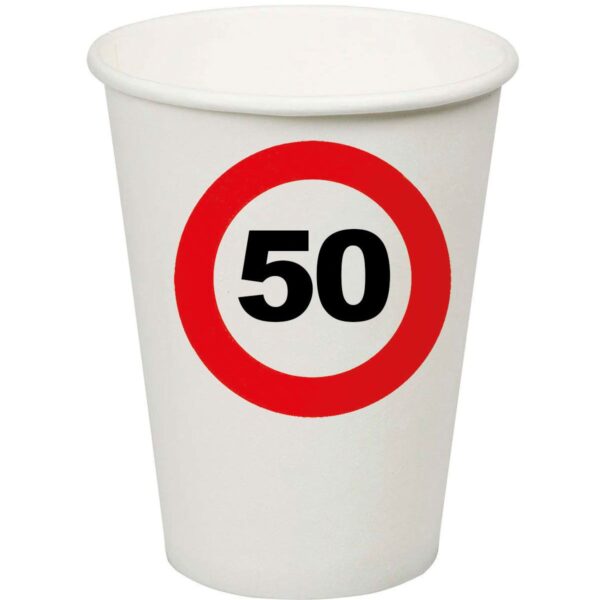 Bicchieri con Numero Limite 50