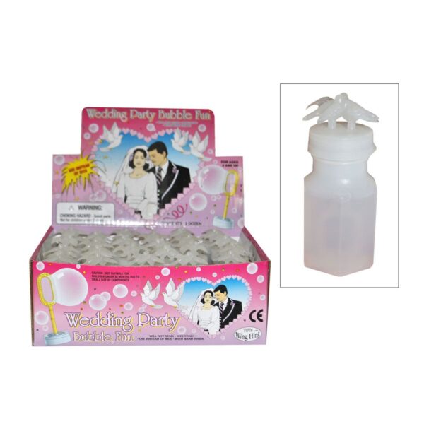 Confezione Mini Bolle di Sapone per Matrimonio