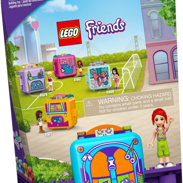 Lego Friends Il Cubo della Calcio di Mia