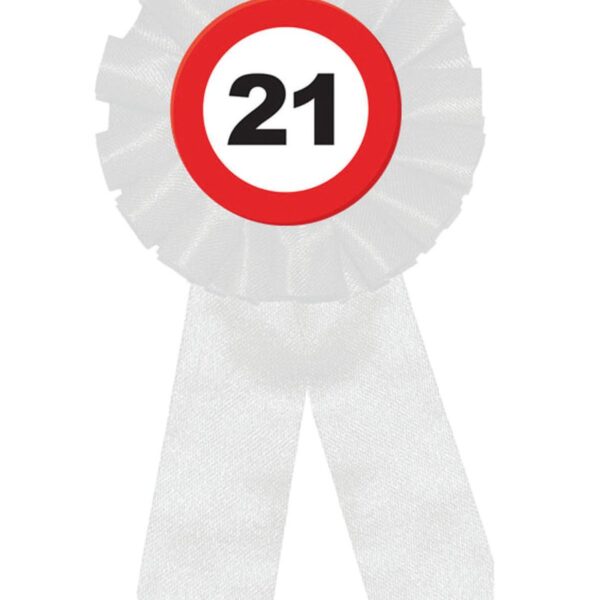 Coccarda con Numero Limite 21