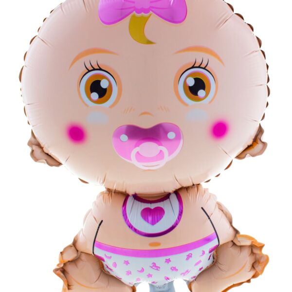 Palloncino in Mylar Bebè Rosa