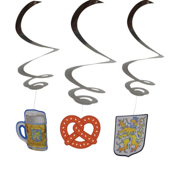Fili di Foil a Spirale a Tema Oktoberfest