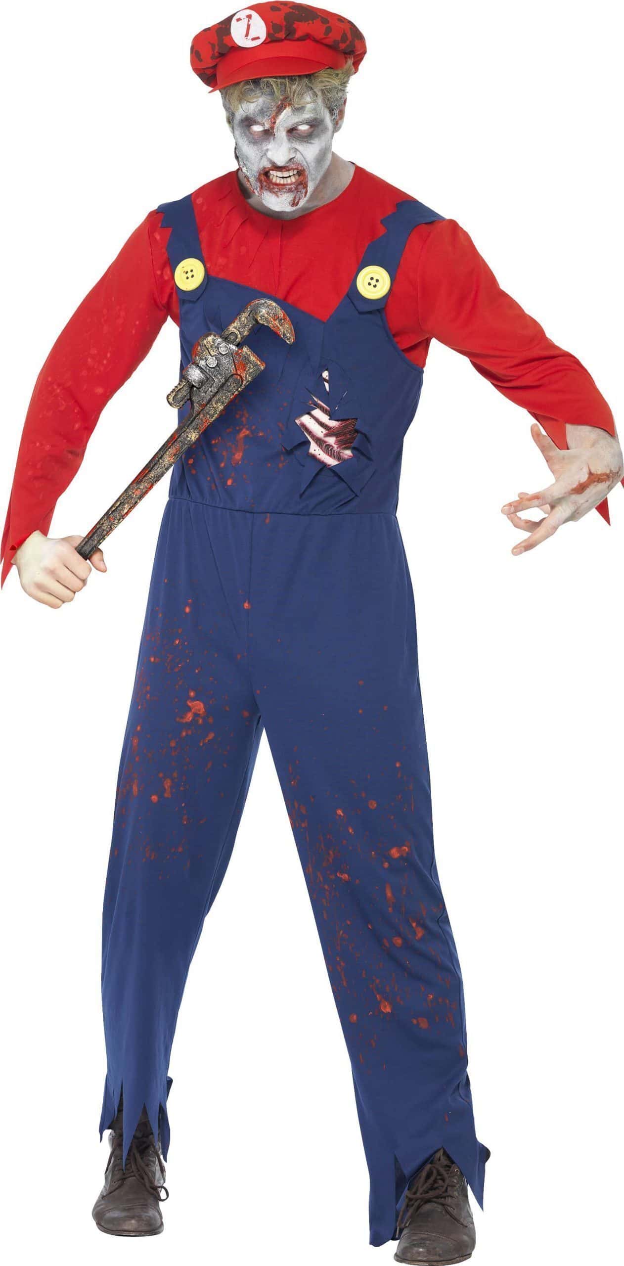Costume da Mario Bros Zombie