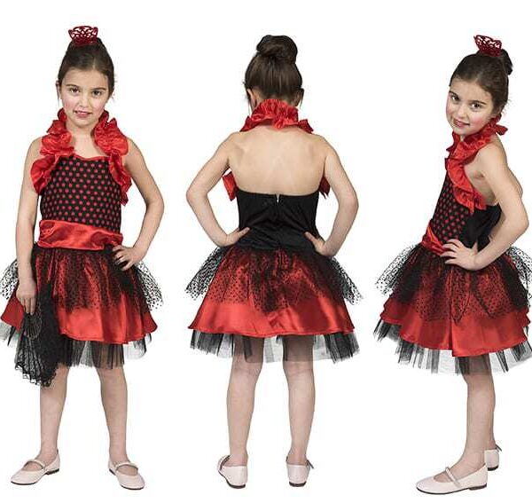 Costume da Spagnola Ballerina di Flamenco
