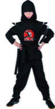 Costume da Ninja Nero