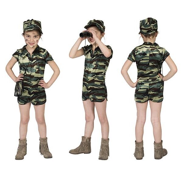 Costume da Soldatessa Militare