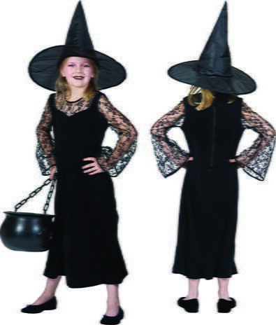 Costume da Strega Nero