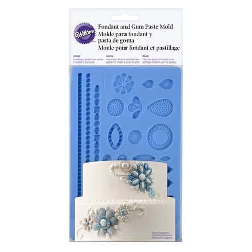 Wilton Stampo per Fondant e Pasta di Gomma Gioielli