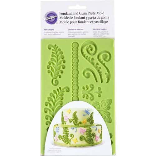 Wilton Stampo per Fondant e Pasta di Gomma Felce