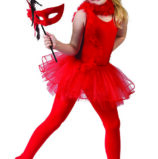 Costume da Ballerina Rosso