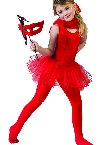 Costume da Ballerina Rosso