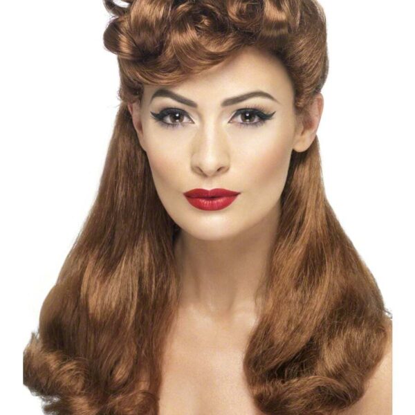 Parrucca Vintage anni'40 Rossa Rame