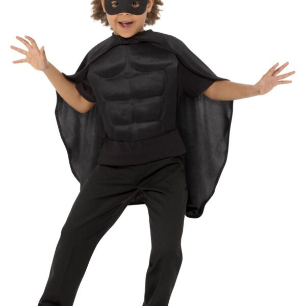 Costume da Super Eroe Nero