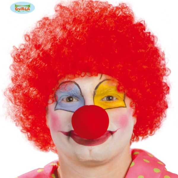 Parrucca da Clown Rossa