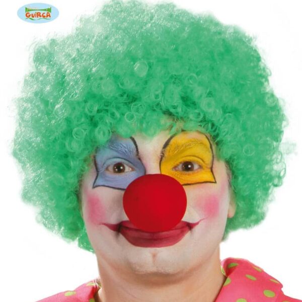 Parrucca da Clown Verde