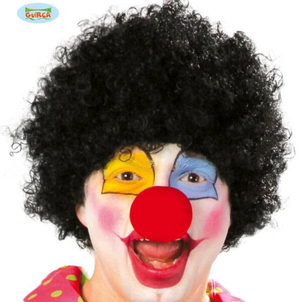 Parrucca da Clown Nera