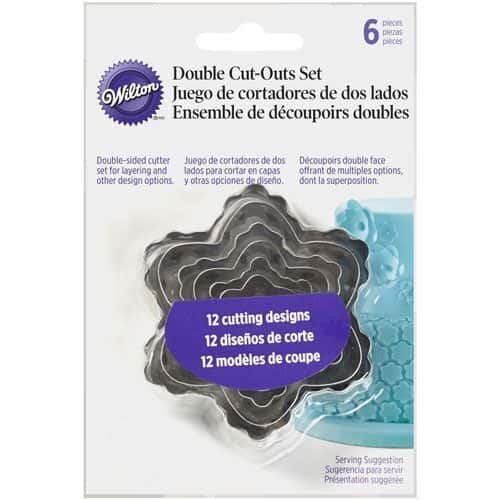 Wilton Stampino Doppio Fiore Set 6