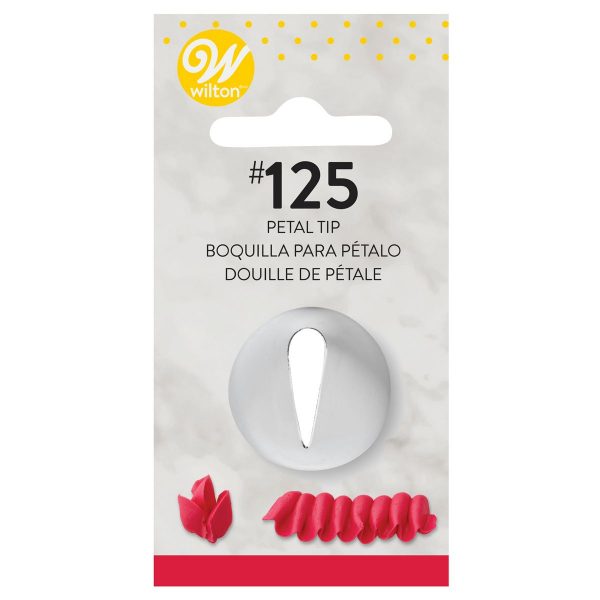 Wilton Beccuccio Decorativo N.125 Petalo Fiore Cardato