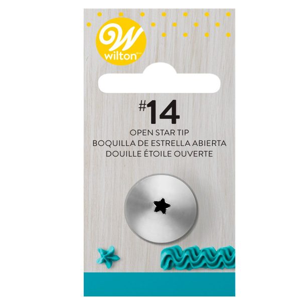 Wilton Beccuccio Decorativo N.014 Stella Aperta Cardata