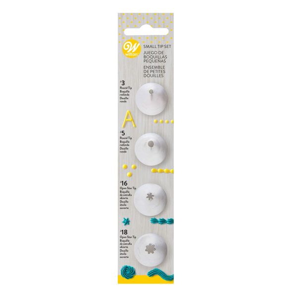 Wilton Set Beccucci Deco Piccoli 003, 005, 016, 018
